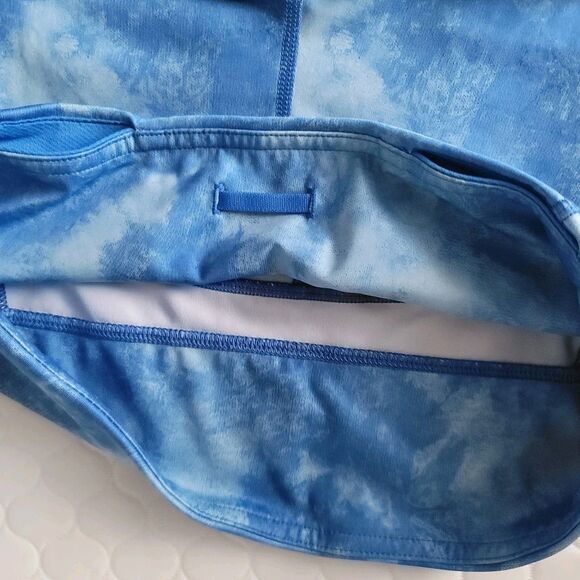 Lululemon Women's Speed Track 6" Short Tidal Trip Pipe Dream Blue Size 6 - Picture 7 of 10